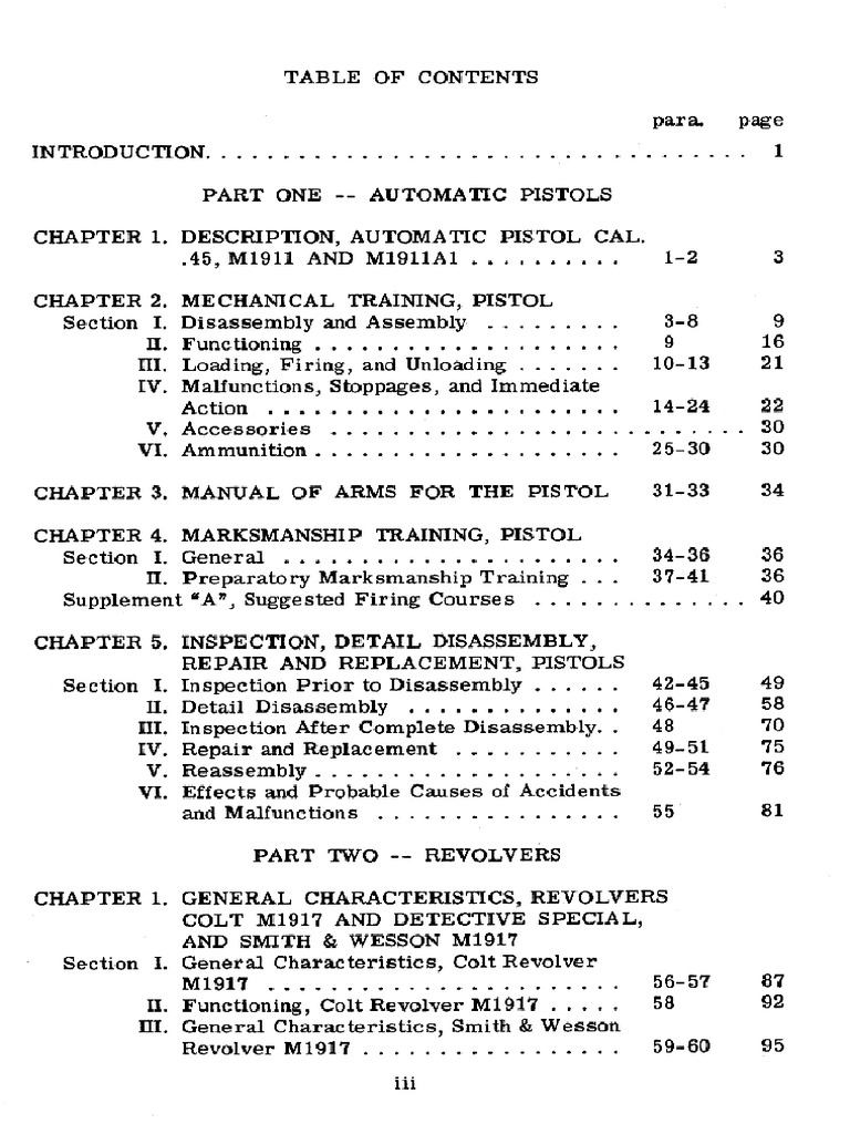 Pistols & Revolvers | PDF