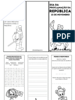 Flipbook de Atividades Proclamacao Da Republica