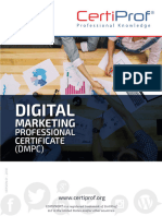 Spanish Student Material For Digital Marketing Professional Certificate (DMPC) (V012018)