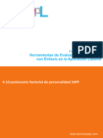 Técnicas: Herramientas de Evaluación Psicológica Con Énfasis en La Aplicación Laboral