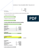 Ejercicio Clase - PdE y Planeación de Utilidades (24-04-2023)