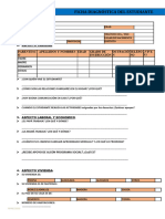 Ficha Diagnostica para Estudiantes