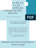 La Teoria de La Pena y Las Consecuencias Juridicas Del Delito.