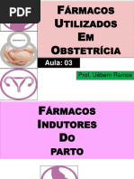 FARMACOLOGIA - AULA 03 - FARMACOS ESPECIFICOS EM G.O - Pos FINAMA - G.O