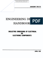 Engineering Design Handbook - Dielectric Embedding of Electrical or Electronic Components - (DARCOM-P 706-315) - U.S. Army Materiel Command