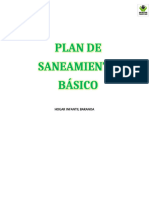 PLAN DE SANEAMIENTO BÁSICO Nuevo Elaborado en La Zonal