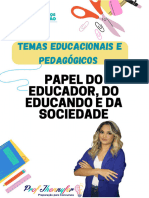 Aula 1 Papel Do Professor, Aluno e Sociedade