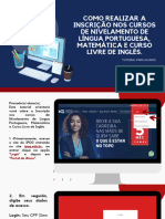 Como Realizar A Inscrição Nos Cursos de Nivelamento - Tutorial Dos Alunos 1