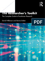 David Wilkinson, Dennis Dokter - The Researcher's Toolkit. The Complete Guide To Practitioner Research-Routledge. Taylor & Francis Group (2023)