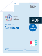 Prueba Lectura Diagnostico 2024 7 Basico