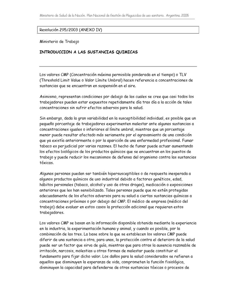 Concentración Máxima Permisible en Trabajo | PDF | Soldadura | Construcción