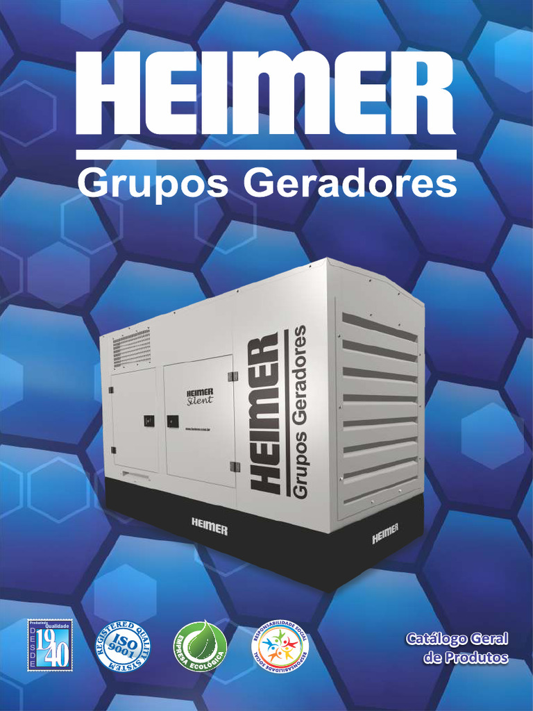 Catálogo de Geradores Heimer | PDF | Motor de combustión interna ...