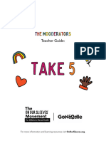 Mooderators Teacher Curriculum Guide Take-Five - Original 1708101260
