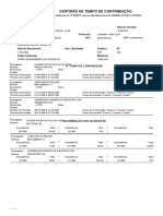 Certidão de Tempo de Contribuição: Órgão Expedidor Data de Emissão Nome Do Requerente Protocolo: Nome Da Mãe Nit: CPF