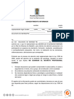 Consentimiento Informado - Gestión Humana y Social