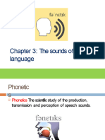 Chapter 3 - Phonetics ENG260