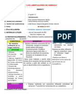 1 C - Sesion de Aprendizaje Comunicacion - Elva Carolina 2023