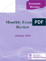 Monthly Economic Review January 2024 - 0
