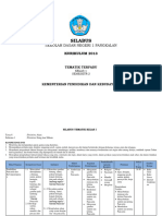 Silabus Kelas 1 Tema 8