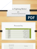 Fire Fighting Robot TASK3