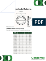 Arruela Dentada Externa DIN 6798 16