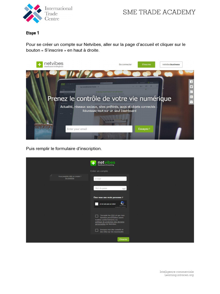 Utiliser Netvibes : Guide Pratique | PDF | Internet | Internet et Web