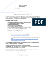 Organización Política Del Territorio Argentino ??