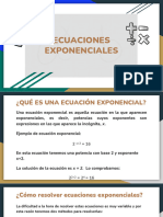 Ecuaciones Exponenciales