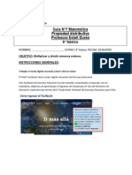 Guía 7 - Matemática - 8° Básico - Profesora Esteli