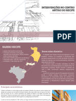 Intervenções No Centro Histórico de Recife