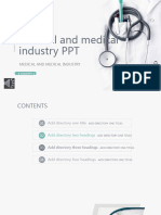 Medical and Medical Industry PPT: Your Logo