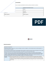 Sugerencia Matriz de Planificación Experiencias de Aprendizaje