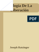 Teologia de La Liberacion - Joseph Ratzinger