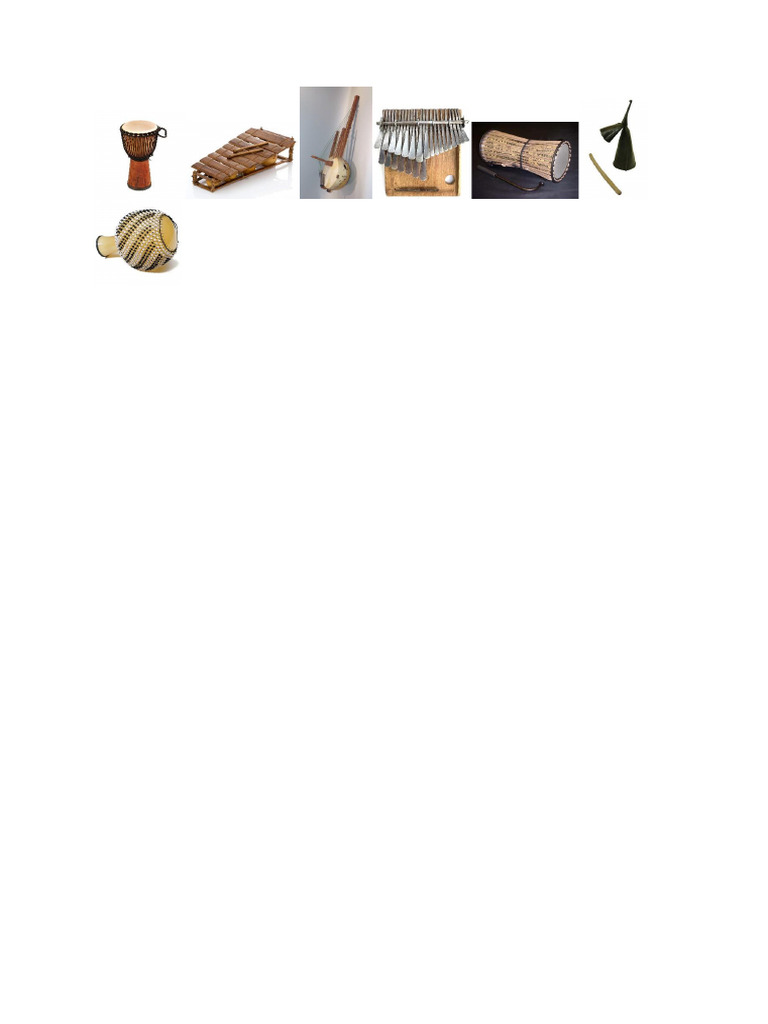African Instruments Final Flashcards – RMIHP
