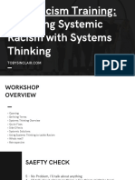 Anti-Racism Training: Exploring Systemic Racism With Systems Thinking