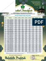 Jadwal Imsyakiyah Buleleng