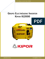 Grupo Electrogeno Inverter Kipor Ig2000