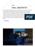 Nota Revista Anfibia - Marrón, Rural, Arquitecto