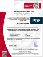 Certificación BVQI Activos UKAS 55001 2022 INGLES