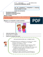 Evaluación Diagnóstica Ps