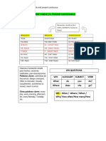 PRESENT SIMPLE VS PRESENT CONTINUOUS - Explicación