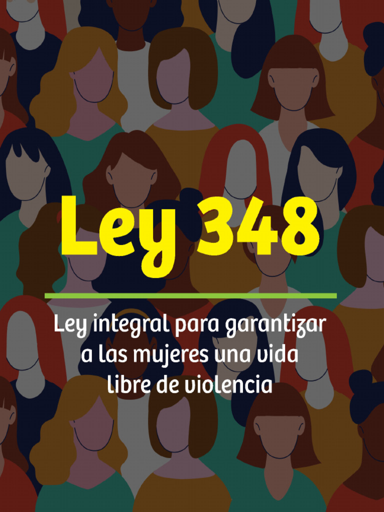 Ley 348: Protección contra la Violencia a Mujeres | PDF | La violencia ...