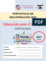 EPT-PORTAFOLIO DE RECUPERACIÓN 2do Año Corregido