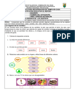 FORMATO GUIA DE APOYO No. 2 CIENCIAS NATURALES GRADO 1