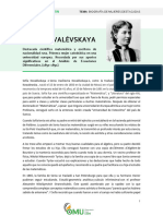 Sofía Kovalévskaya: Mujer E Investigación