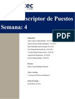 Descriptor de Puestos-Grupo 2-1