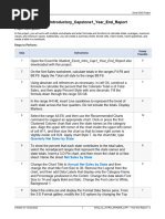 Excel Introductory Capstone1 Year End Report Instructions