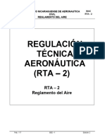 Rta-2 Reglamento - Del .Aire Edicion 2 Enmienda 1 12052021