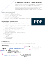 Tema 1 - Introduccion Al Analisis Quimico Instumental