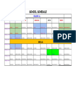 HORARIO-4A - Hoja 1